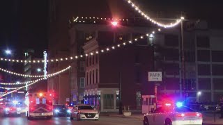 2 suspects arrested after police shooting in downtown Indianapolis