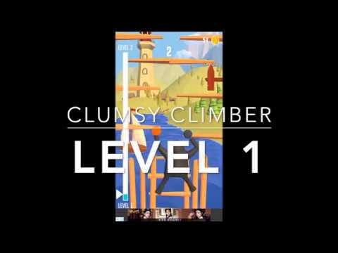 Clumsy Climber (by Ketchapp) Gameplay - Level 1