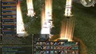 L2 - Temple Knight(Рыцарь Евы) - [Syngicate] damage party 9 on 9 (part1)