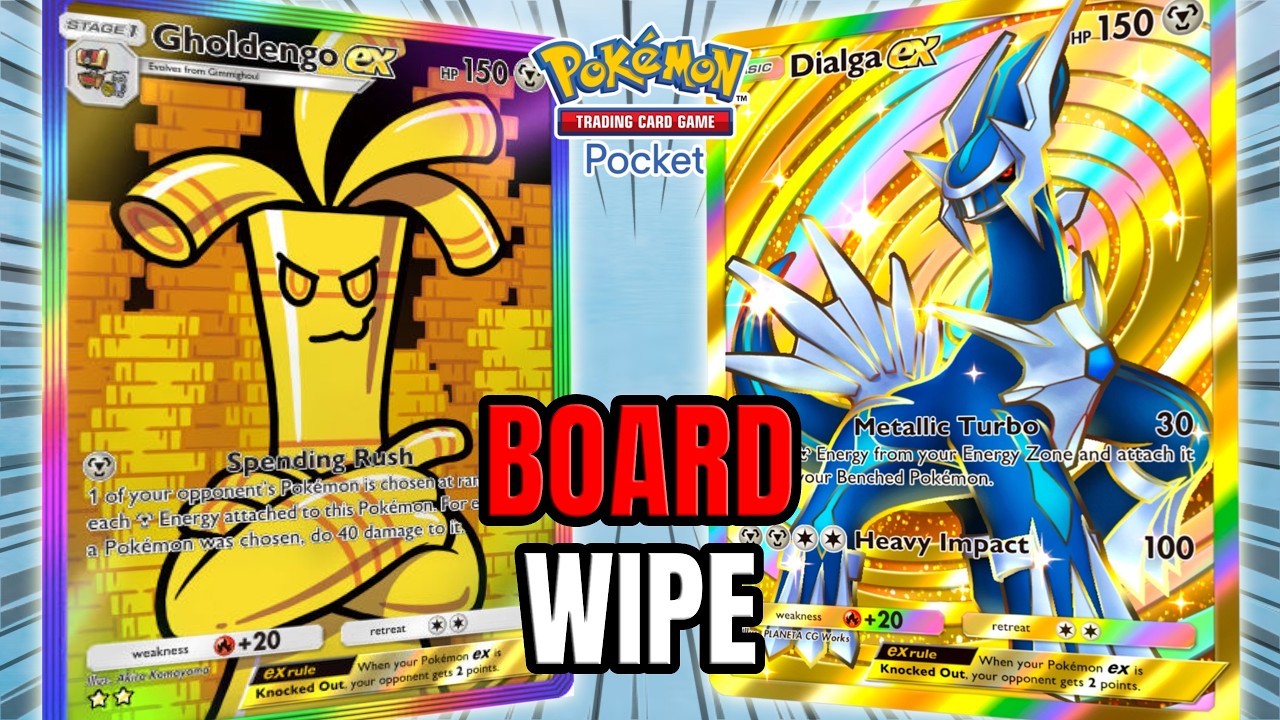 Gholdengo WIPES The Entire Board | Pokémon TCG Pocket