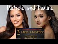 Michele Gumabao Vs Pauline Amelinckx || MISS UNIVERSE PHILIPPINES 2020.