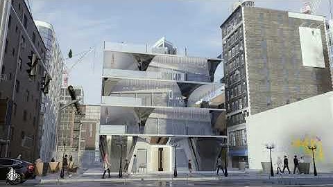 building facade/ D5 render