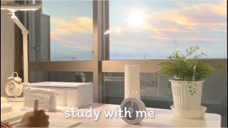 🌅  STUDY WITH ME !  / 1hour / Relaxing Music & Beautiful Morning in Japan