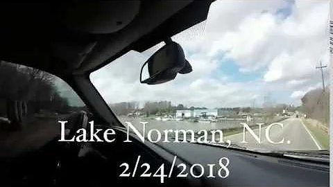 Winter Bass Fishing at Lake Norman NC
