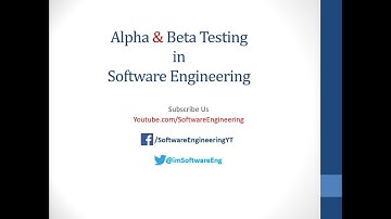 Difference between alpha and Beta testing in Software engineering | Hindi - Urdu