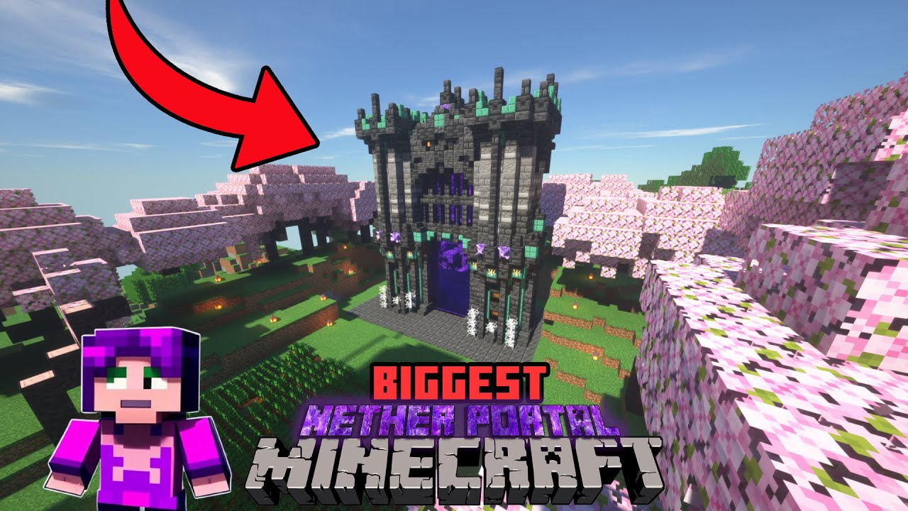 Unveiling the Ultimate Nether Portal in Minecraft RA1DENN - YouTube