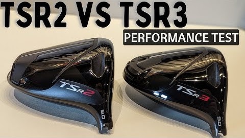 Titleist TSR2 vs TSR3 Drivers - GC Quad Performance Test