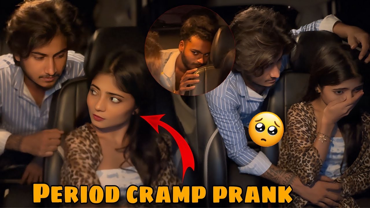 Period Cramp Prank On Gulshan 😳 | Unexpected Reaction😱