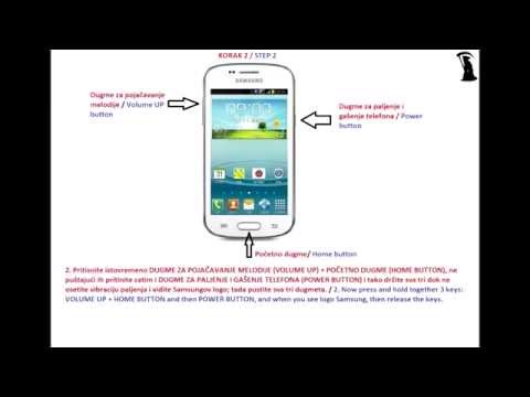 Vraćanje samsung android telefona na fabrička podešavanja - Samsung Galaxy hard ( factory) reset