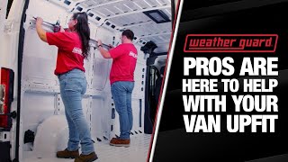 Need assistance installing your new Weather Guard® Van Accessories?