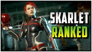 Ranked With NEW Skarlet Skin - Mortal Kombat 11 Skarlet Ranked Matches
