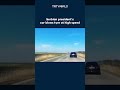 Serbian President S Car Blows Tyre At High Speed