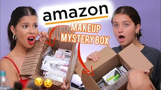 WE BOUGHT AMAZON MAKEUP MYSTERY BOXES... was it worth the $$