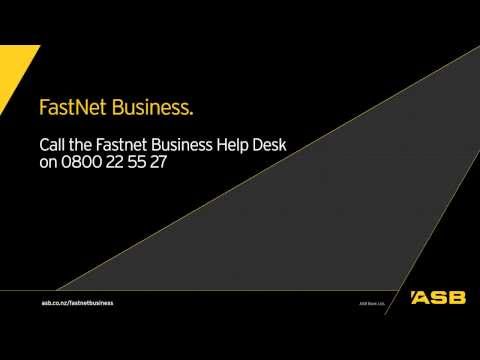 Making payments with ASB FastNet Business