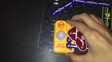 Snap Circuits Parts Spotlight | Motion Detector (U7) (SEIZURE WARNING)