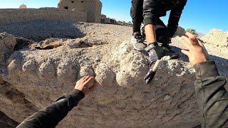 باركور في حارات ولاية أدم(سلطنة عمان ??) parkour in the old house (Oman)