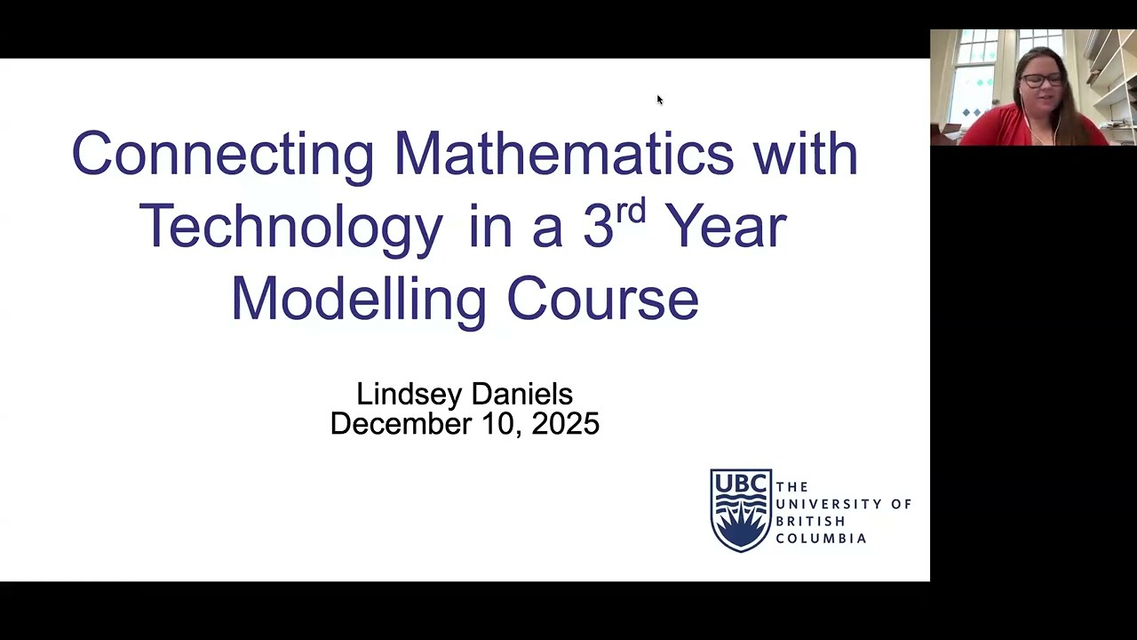 Соединение математики и технологий в курсе моделирования для студентов третьего курса