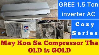 Which Compressor is used by Gree in Cozy Series 1.5 Ton inverter AC | Model GS-18CITH1