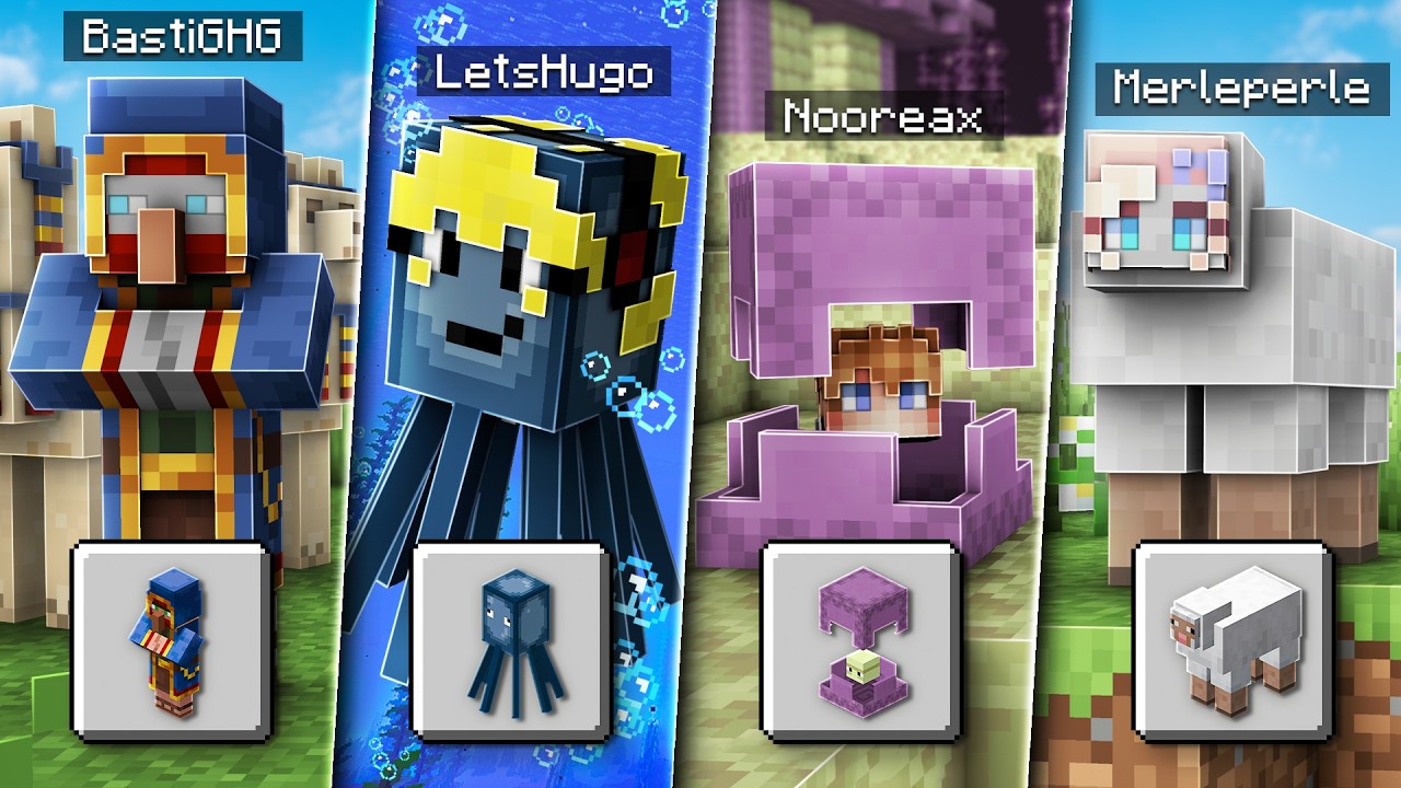 WER KANN AM MEISTEN MINECRAFT MONSTER SAMMELN? (FORCE MOB BATTLE)