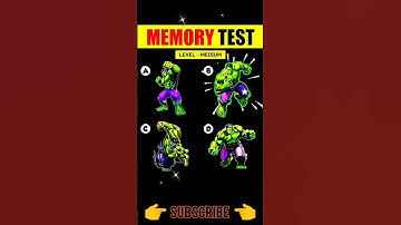 Memory Test : Guess The Correct One ! | Memory Puzzles and Riddles | #shorts #viral #paheliyan