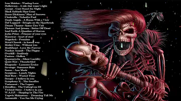 AC DC ,Iron Maiden , Metallica ,Helloween ,Black Sabbath   Top 100 Hard Rock Songs Of All Time