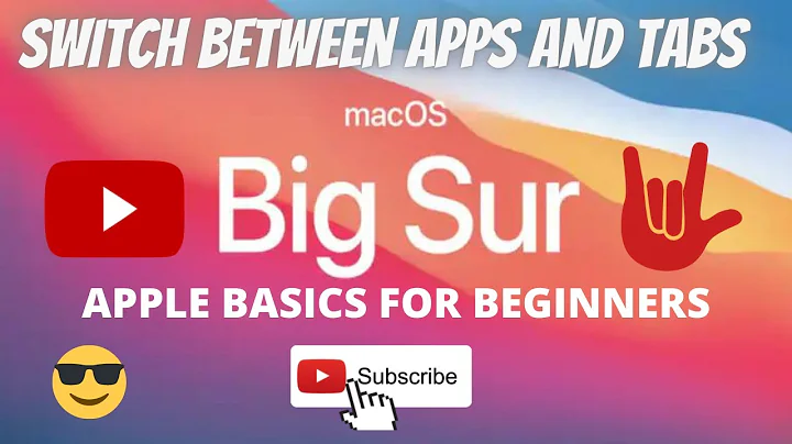 How to Switch Between Windows Apps And Tabs on Mac OS BigSur 2021 | Tips and Tricks for Beginners