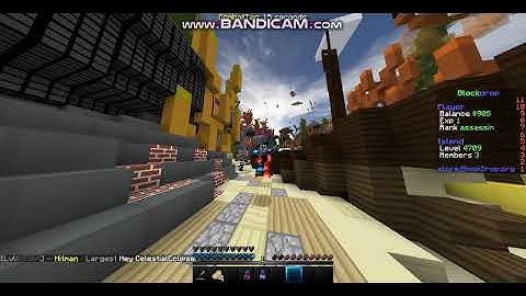 Minecraft Blockdrop Skyblock Hacker