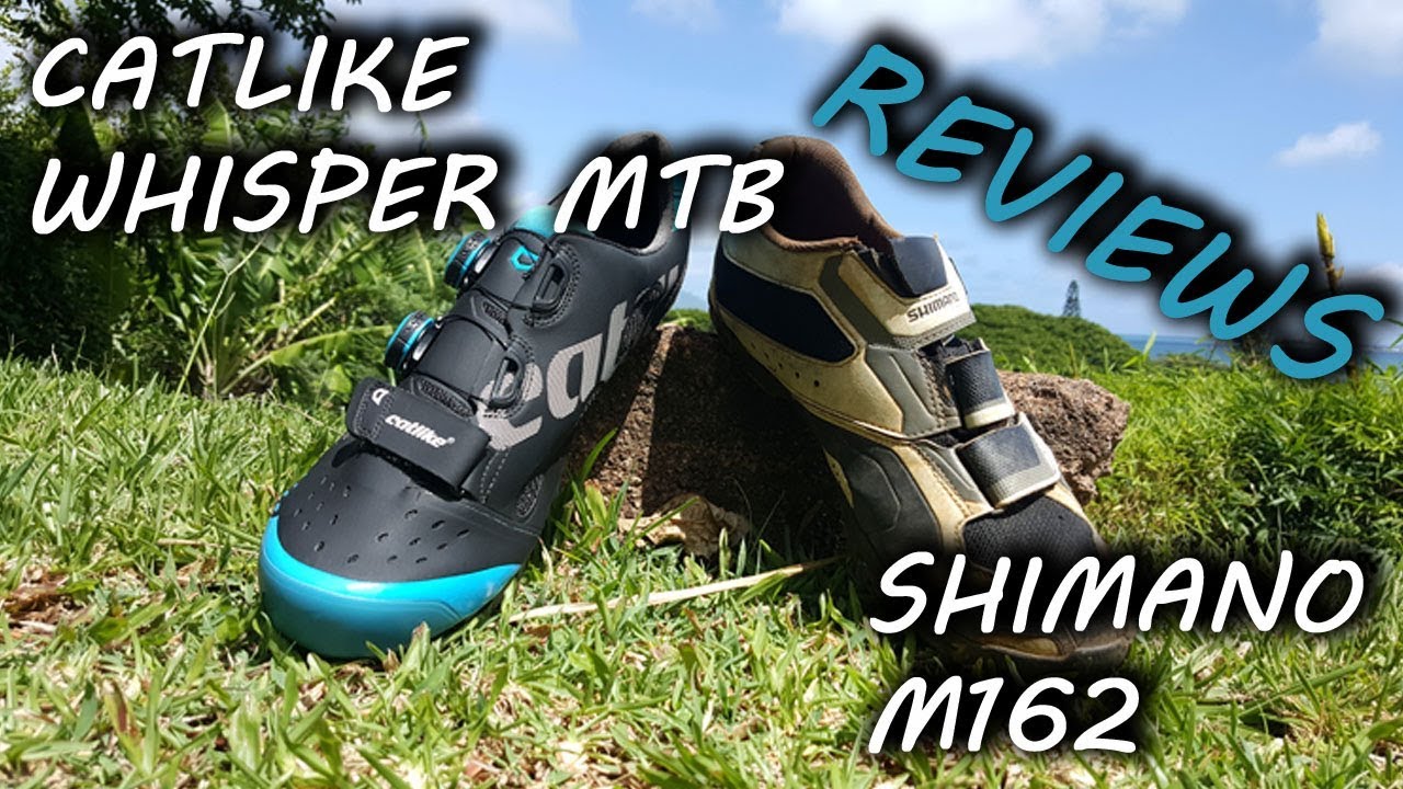 Shimano M162 and Catlike Whisper MTB - YouTube