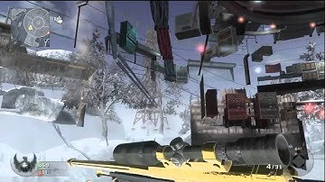 Call of Duty Black Ops Under the Map Glitch on Array!