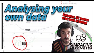 HOW TO analyze your data to GO FASTER - Part 1/4 Braking - Popometer.io - Assetto Corsa Competizione