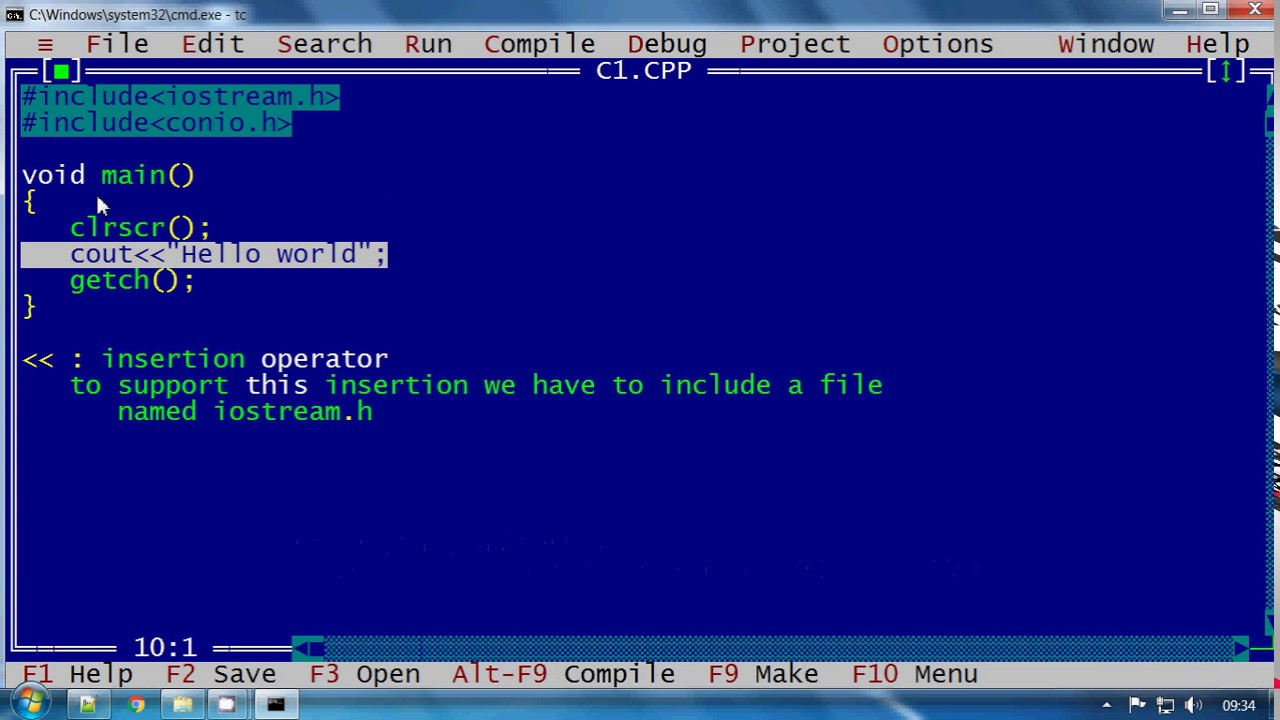 c++ introduction - YouTube
