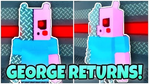 How to get “GEORGE RETURNS” BADGE + CYBORG GEORGE MORPH in PIGGY RP [W.I.P] - ROBLOX