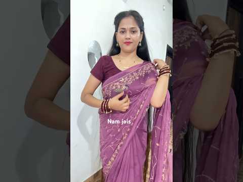 #longhair #sareelook #indianwear