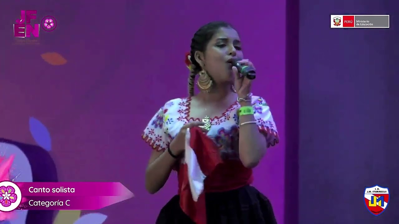 CIELO FERNANDEZ - PERUANO ( DR ) TERCER PUESTO EN JUEGOS FLORALES 2023