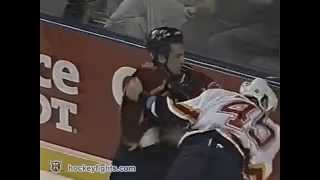 Pascal Rheaume vs Brad Ference Oct 21, 2002