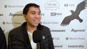 Jerusalem Grand Prix 2019 Round 2. Game 2. Interview with Ian Nepomniachtchi and Wesley So