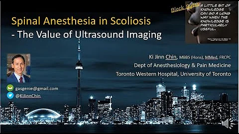 Ultrasound-Guided Spinal Anesthesia / LP in Scoliosis - A Case Study