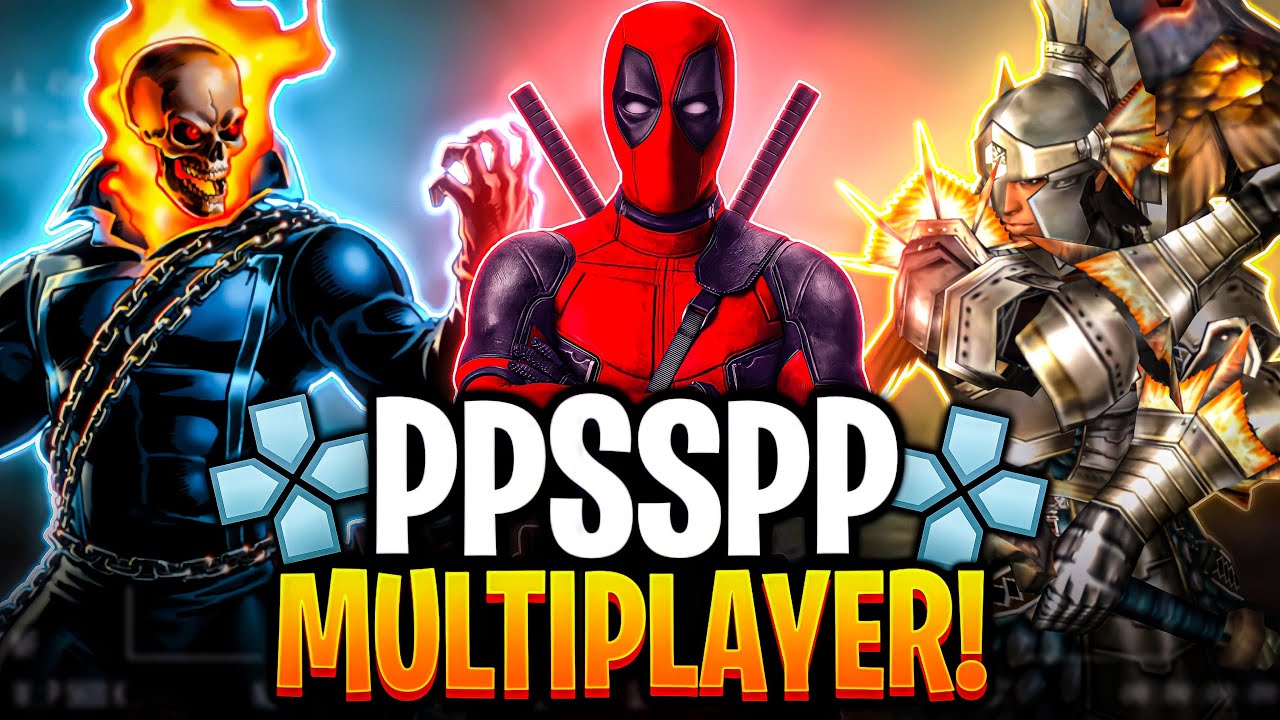 TOP 5 JOGOS PARA JOGAR MULTIPLAYER COM SEUS AMIGOS SEM ERRO NO EMULADOR  PPSSPP (PSP) 