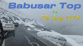 Islamabad to Khunjrab | Exploring Lolusar Lake & Babusar Top in Heavy Snowfall | بابوسرٹاپ
