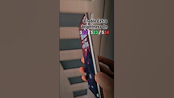 Enable Extra Brightness On Galaxy S2 / S23 / S24 🏛💡 #OneUItips