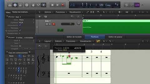 Tutorial Logic X: Editor de partitura |  | UPV