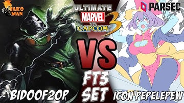 UMVC3 Parsec FT3 Set - Bidoof2OP VS ICON Pepelepew
