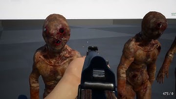 Creatures with tumors and wounds - Unreal engine