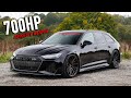 This 700hp 2020 RS6 is CRAZY FAST!! *QS Tuning*