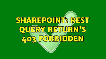 Sharepoint: REST Query return