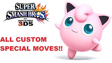 Smash 4 3DS - ALL of Jigglypuff