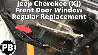 1997  2001 Jeep Cherokee XJ Window Regulator Replacement Motor and Track