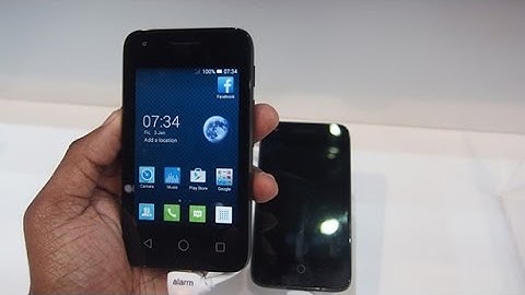 Alcatel One Touch Pixi  Hard Reset, Format Code solution