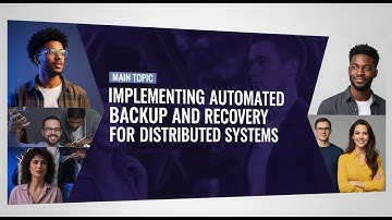 Automated Backup & Recovery Strategies for Distributed Log Processing Systems | SD Course