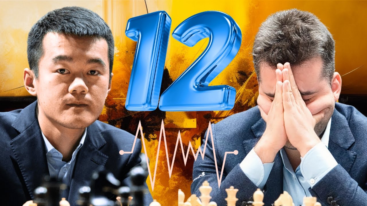 Campeonato Mundial de Xadrez 2023 - L, Ding x I Nepomniachtchi , 4